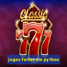 jogos feitos em python